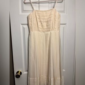Banana Republic pleated dress